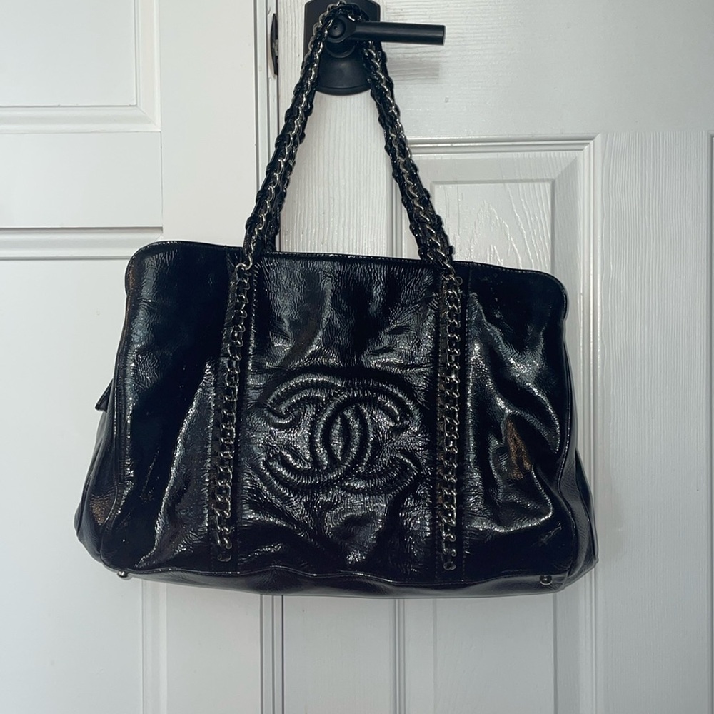 Chanel Vintage Luxe Ligne tote